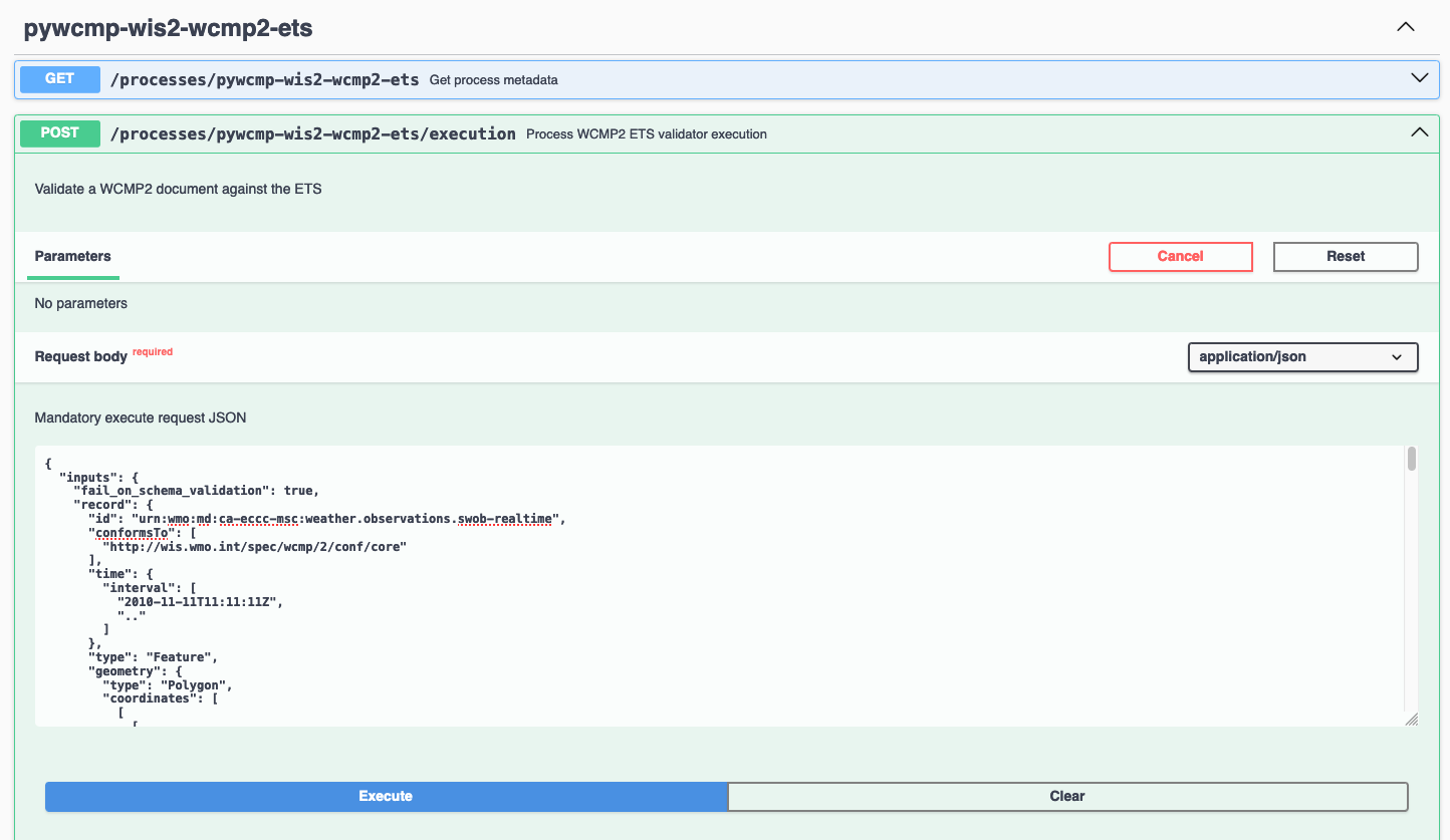 WIS2 GDC online validator