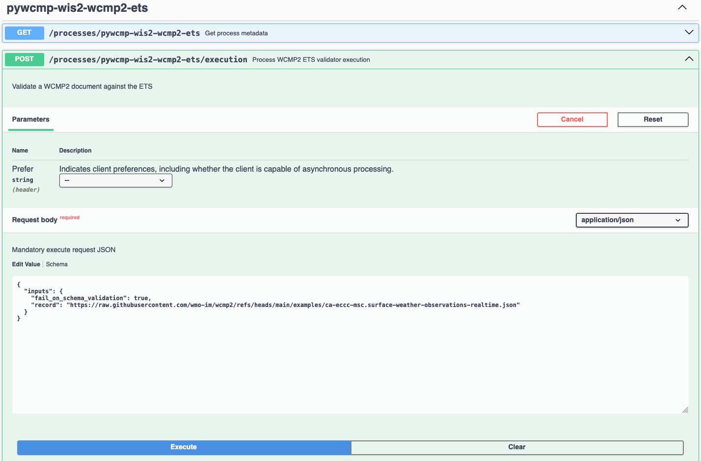 WIS2 GDC online validator
